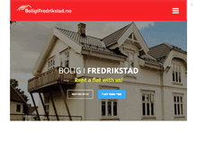 Tablet Screenshot of boligifredrikstad.no